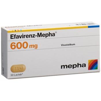 Efavirenz-Mepha Lactab 600 mg 30 pcs