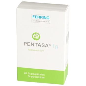 Pentasa Supp 1 g 28 pcs