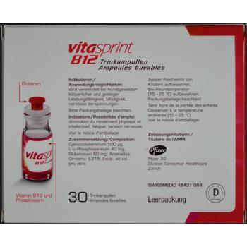 Vitasprint B12 drinking solution (D) 30 pcs