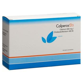 Calperos D3 lozenges nature Ds 180 pcs