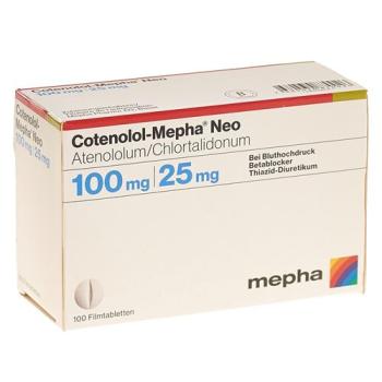 Cotenolol-Mepha Neo Filmtabl 100/25 100 pcs