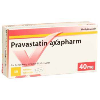 Pravastatin Axapharm Tabl 40 mg (divisible) 100 pcs