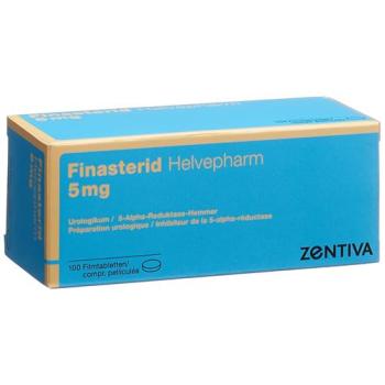 Finasterid Helvepharm Filmtabl 5 mg 100 pcs