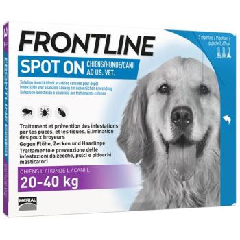 Frontline Spot On Dog L List D 3 x 2.68ml