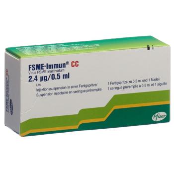 FSME-Immun CC Inj Susp with separate needle Fertspr 0.5 ml