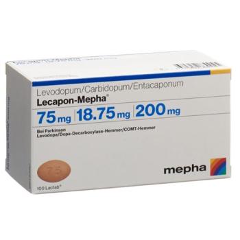 Lecapon-Mepha Lactab 75mg/18.75mg/200mg 30 pcs