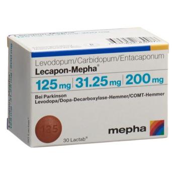 Lecapon-Mepha Lactab 125mg/31.25mg/200mg 100 pcs