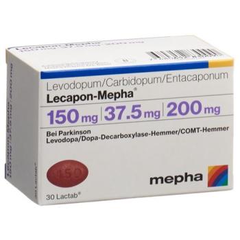 Lecapon-Mepha Lactab 150mg/37.5mg/200mg 30 pcs
