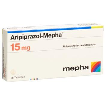 Aripiprazol-Mepha Tabl 15 mg 28 pcs