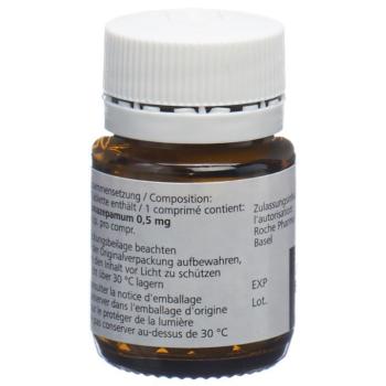 Rivotril Tabl 0.5 mg Fl 50 Stk
