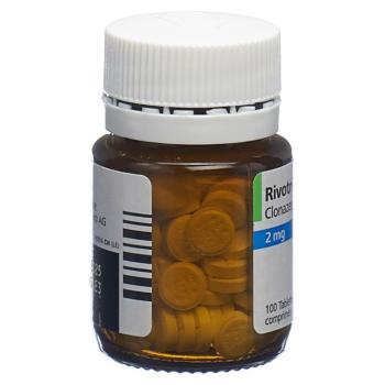 Rivotril Tabl 2 mg Fl 100 Stk
