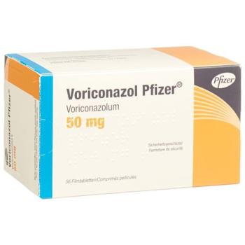Voriconazol Pfizer film tabl 50 mg 56 pcs