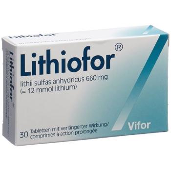 Lithiofor Ret Tabl 660 mg 30 pcs