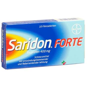 Saridon Forte 400 mg 10 filmtablets