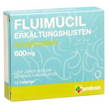 Fluimucil Cold Cough tablets 600 mg 12 pcs