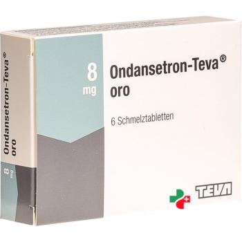 Ondansetron-Teva oro Melting Tabl 8 mg Btl 6 pcs