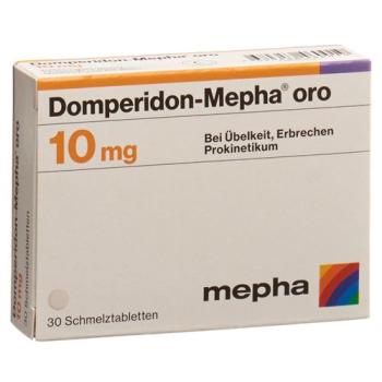 Domperidon-Mepha oro Melting Tabl 10 mg 30 pcs