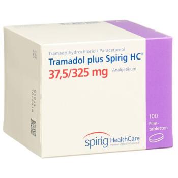 Tramadol plus Spirig HC Filmtablet 37.5/325mg 100 pcs