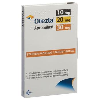 Otezla starter pack film tablets 4x10.4x20.19x30mg 27 pcs