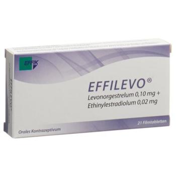 Effilevo Filmtabl 0.10 mg/ 0.02 mg 21 pcs