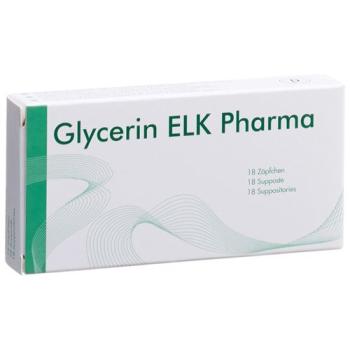 Glycerin ELK Pharma Supp 18 pcs