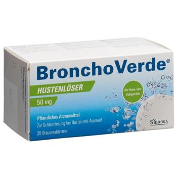 BronchoVerde cough remover effervescent tablet 50 mg 20 pcs