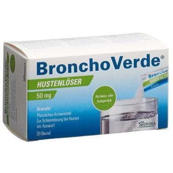 BronchoVerde cough suppressant Gran 50 mg 20 pcs