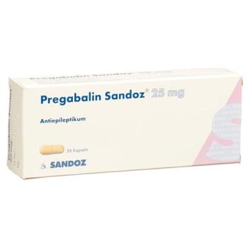 Pregabalin Sandoz Kaps 25 mg 56 pcs