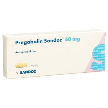 Pregabalin Sandoz Kaps 50 mg 14 pcs