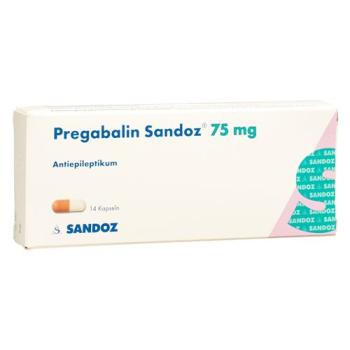 Pregabalin Sandoz Kaps 75 mg 14 pcs