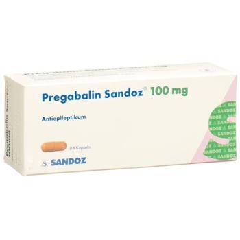 Pregabalin Sandoz Kaps 100 mg 84 pcs