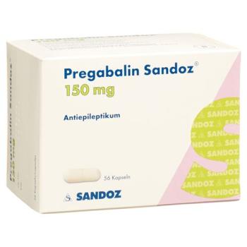 Pregabalin Sandoz Kaps 150 mg 56 pcs