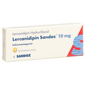 Lercanidipin Sandoz film tablets 10 mg 28 pcs