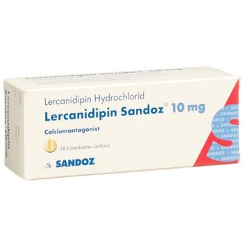 Lercanidipin Sandoz film tablets 10 mg 98 pcs
