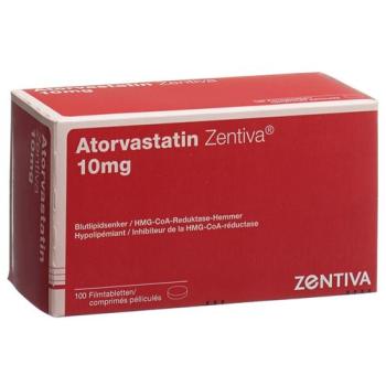 Atorvastatin Zentiva film tablets 10 mg 100 pcs