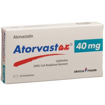 Atorvastax film tabl 40 mg 30 pcs
