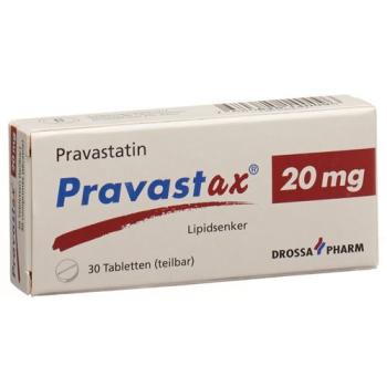 Pravatax Tabl 20 mg 30 pcs