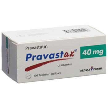 Pravastax Tabl 40 mg 100 pcs