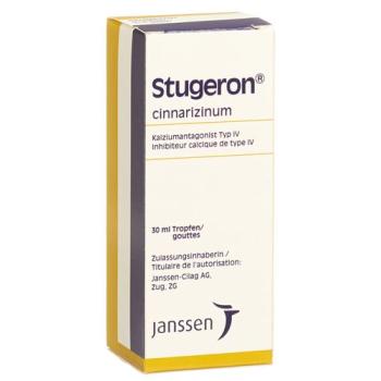 Stugeron drops 75 mg/ml bottle 30 ml