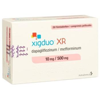 Xigduo XR film tablets 10 mg/500 mg 98 pcs