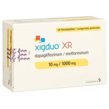 Xigduo XR film tablets 10 mg/1000 mg 98 pcs