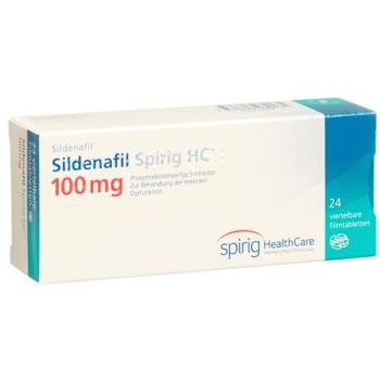 Sildenafil Spirig HC Filmtabl 100 mg 24 pcs