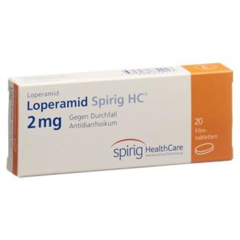 Loperamide Spirig HC Filmtabl 2 mg 20 pcs