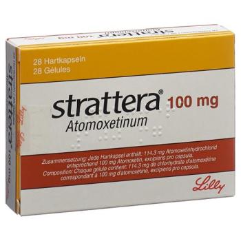Strattera caps 100 mg 28 pcs