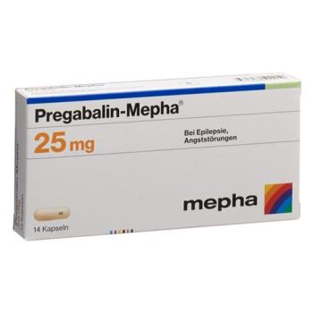 Pregabalin-Mepha Kaps 25 mg 14 pcs