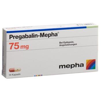 Pregabalin-Mepha Kaps 75 mg 14 pcs