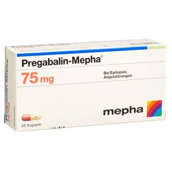 Pregabalin-Mepha Kaps 75 mg 56 pcs