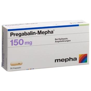 Pregabalin-Mepha Kaps 150 mg 56 pcs