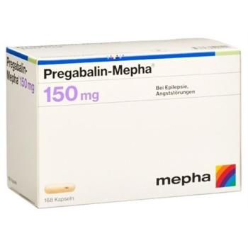 Pregabalin-Mepha Kaps 150 mg 168 pcs