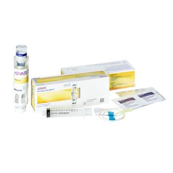 Advate dry sub 3000 IU with solvent 5 ml perf